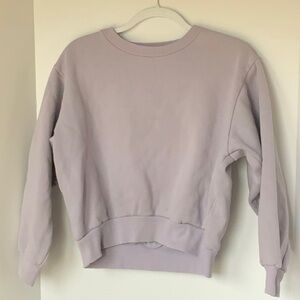 Lavender Crew Neck Sweatshirt